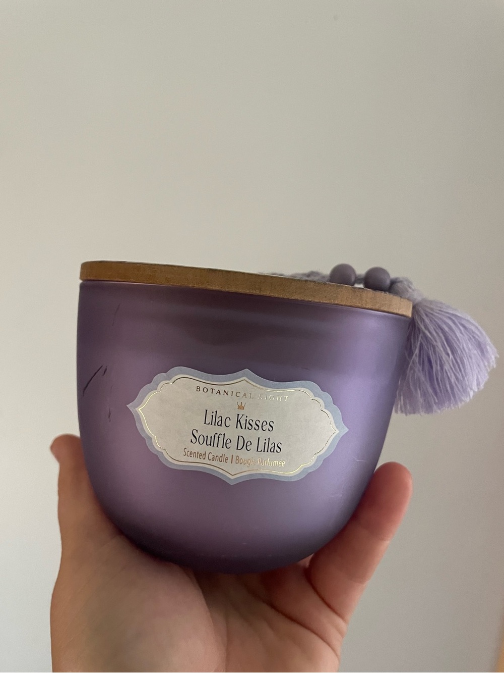 NEW Lilac Scented Candle